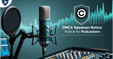 DMCA Takedown Notice for Podcasters