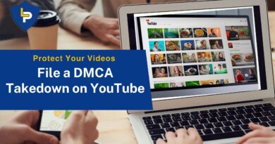 DMCA Takedown on YouTube for Stolen Video or Music